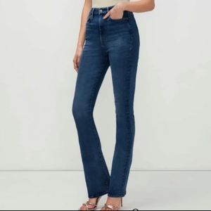 7 For All Mankind•Dark Blue Ultra High Rise Skinny Boot